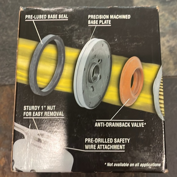 New in Box K&N wrench-off Oil filter. HP-2010 - Picture 3 of 8